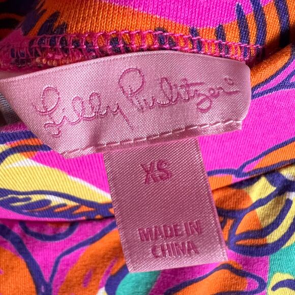 Lilly Pulitzer Beale See and Be Seen Printed Multicolor Maxi Skirt Size XS - Picture 6 of 6